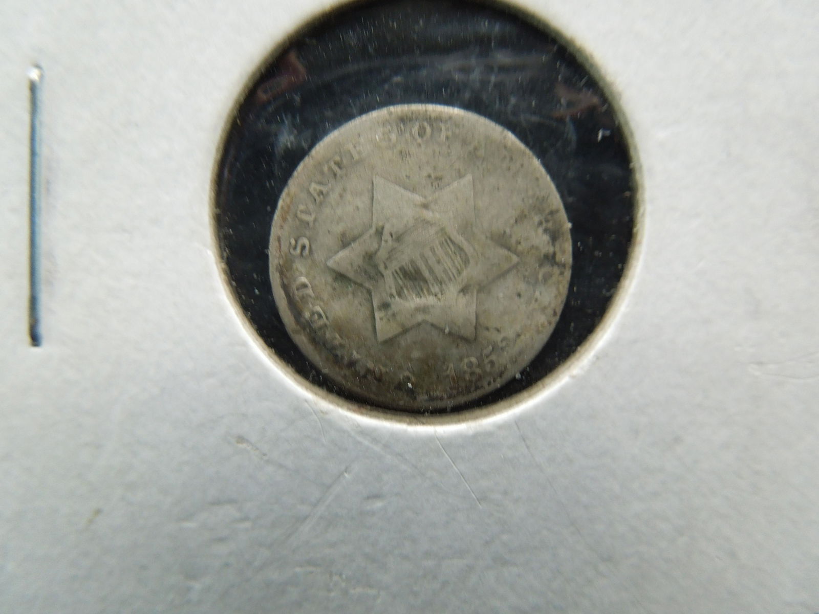 1852 three cent silver fine (1 of 3)