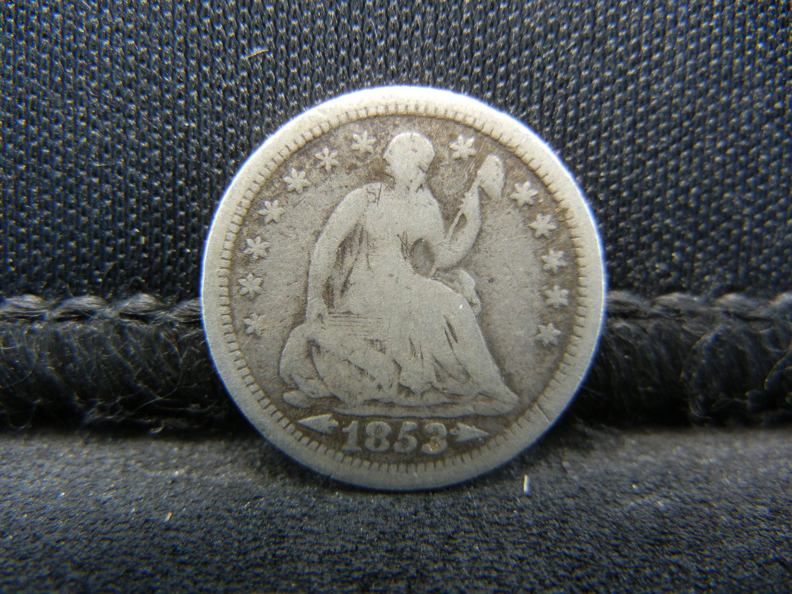 1853 Seated Dime (1 of 2)
