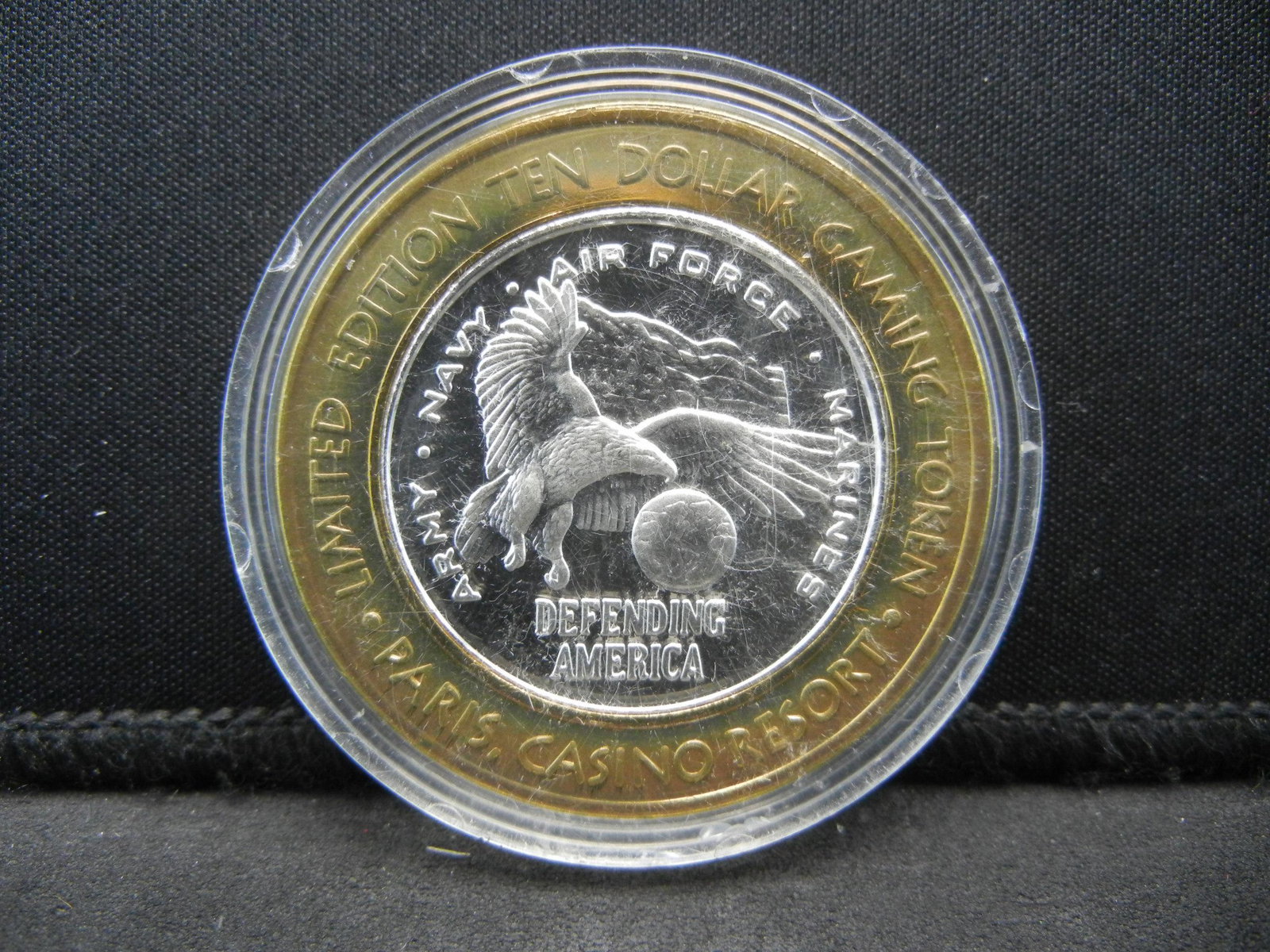 Silver Casino Token Paris Las Vegas: Silver Casino Token Paris Las Vegas