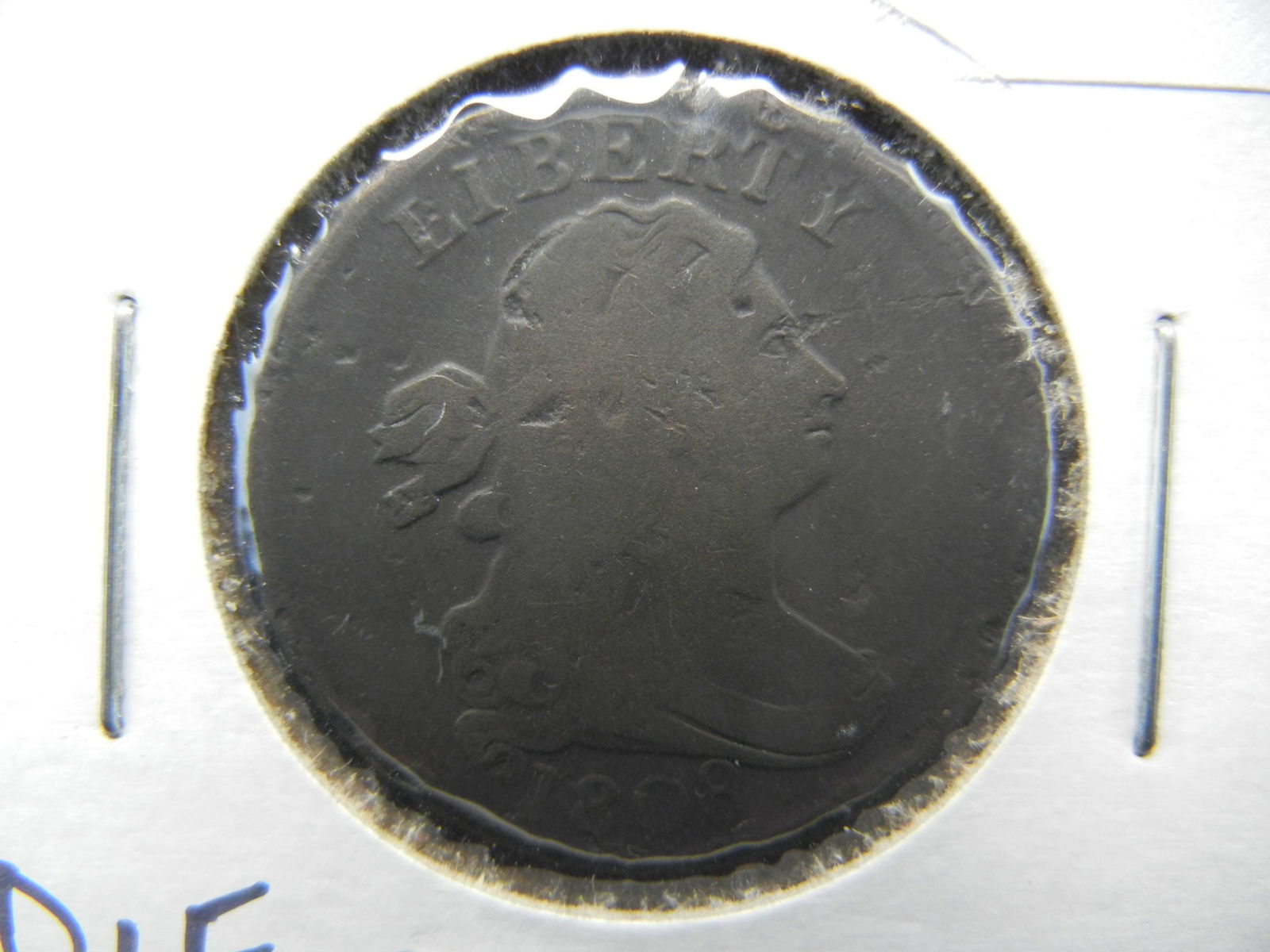 1808 Draped Bust Half Cent (1 of 3)