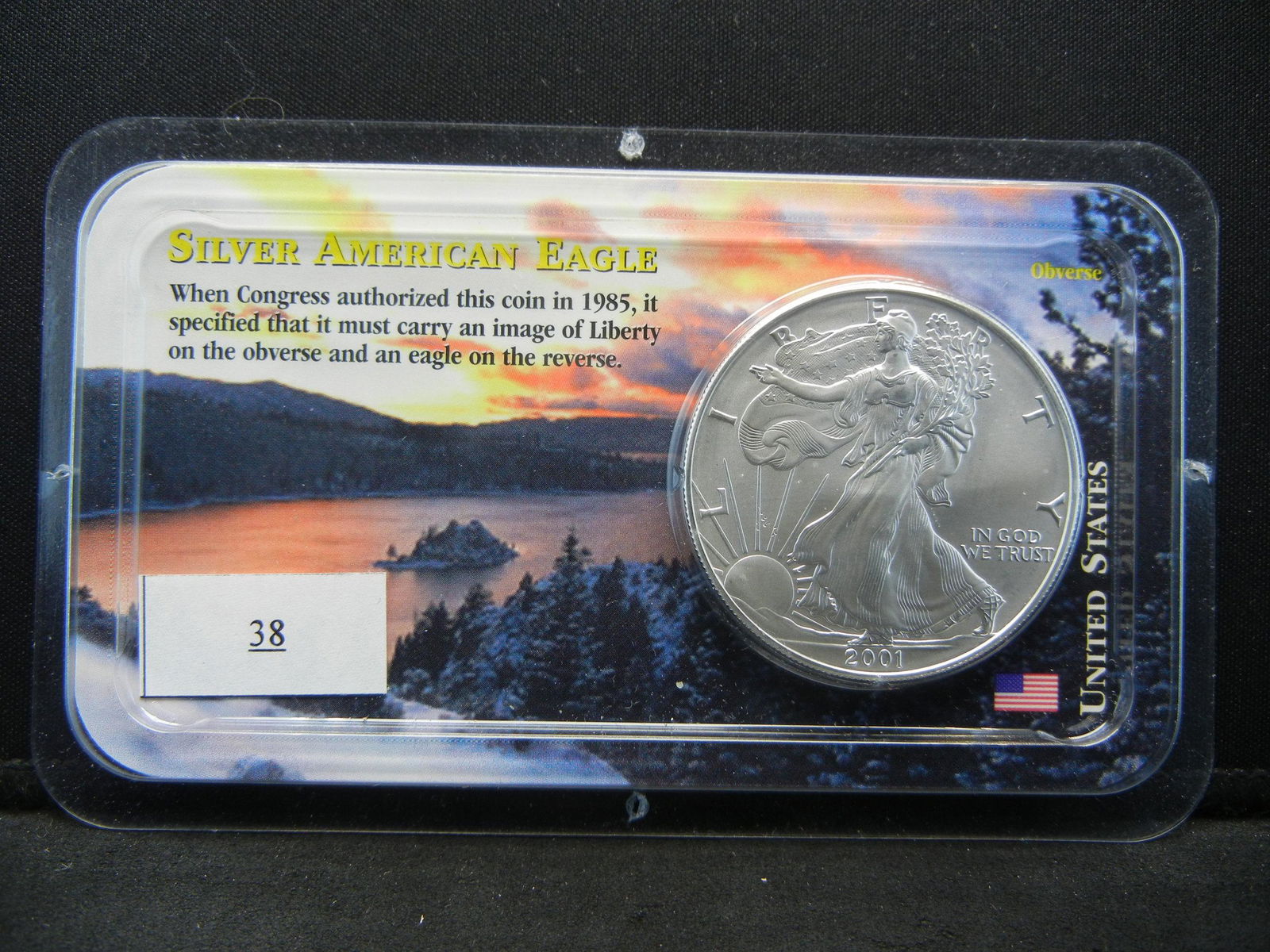 2001 American Silver Eagle in Littleton Info Pack (1 of 4)
