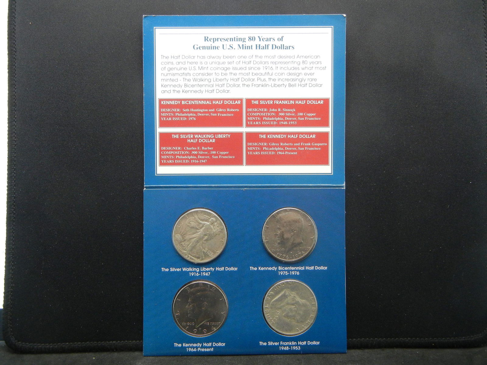 American Half Dollar Coin Collection Type Set (1 of 5)