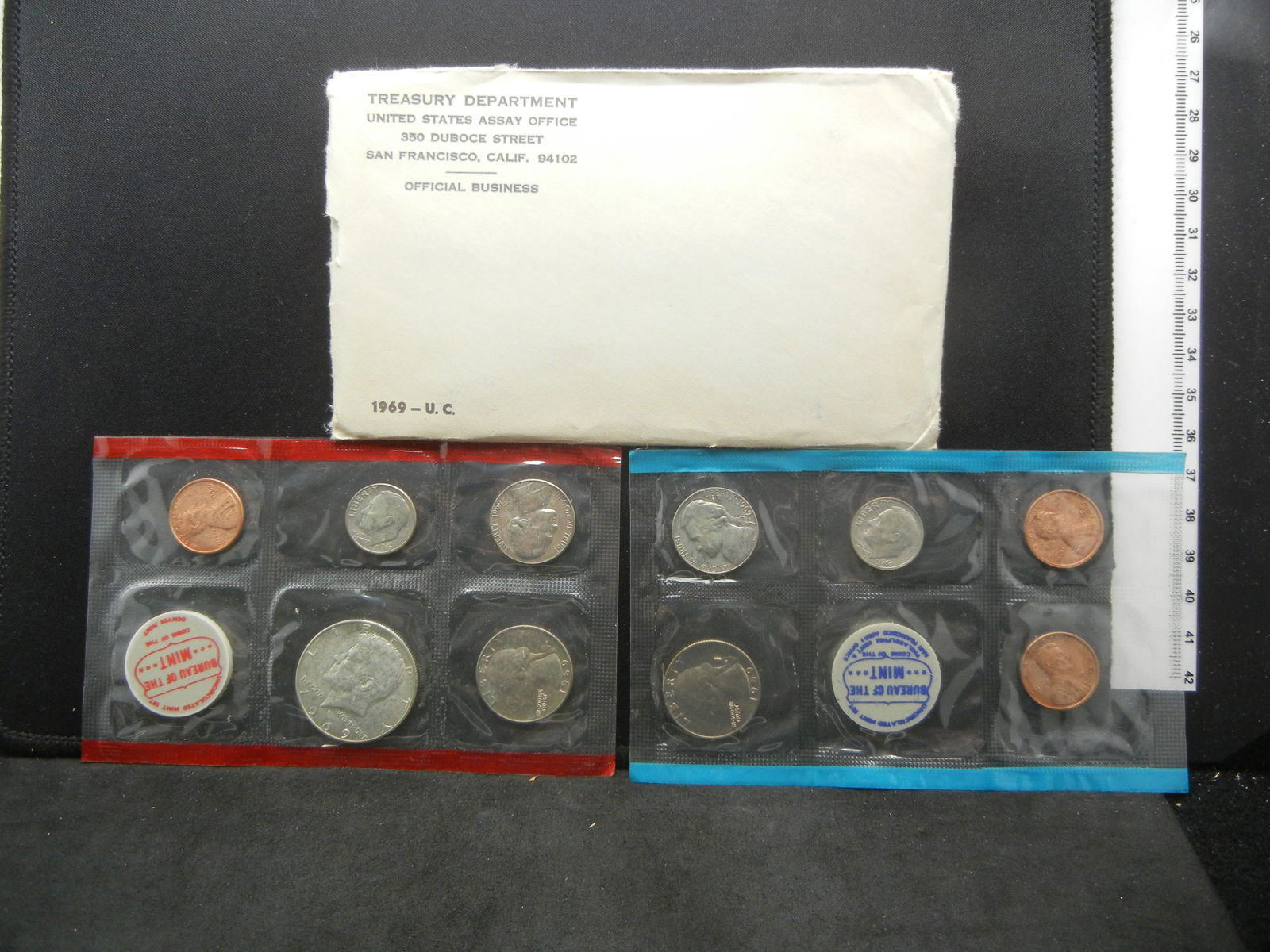 1969 US Mint Set in Envelope (1 of 5)