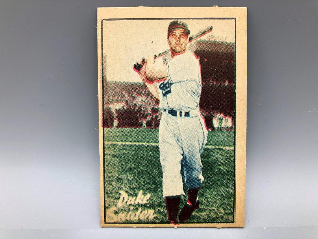 1952 Berk Ross Duke Snider Scarce (1 of 2)