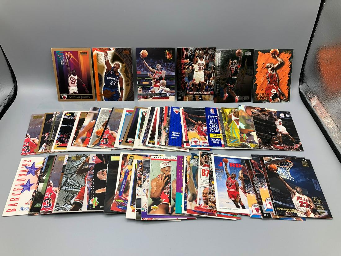 Lot of 100 misc Michael Jordan cards (1 of 1)
