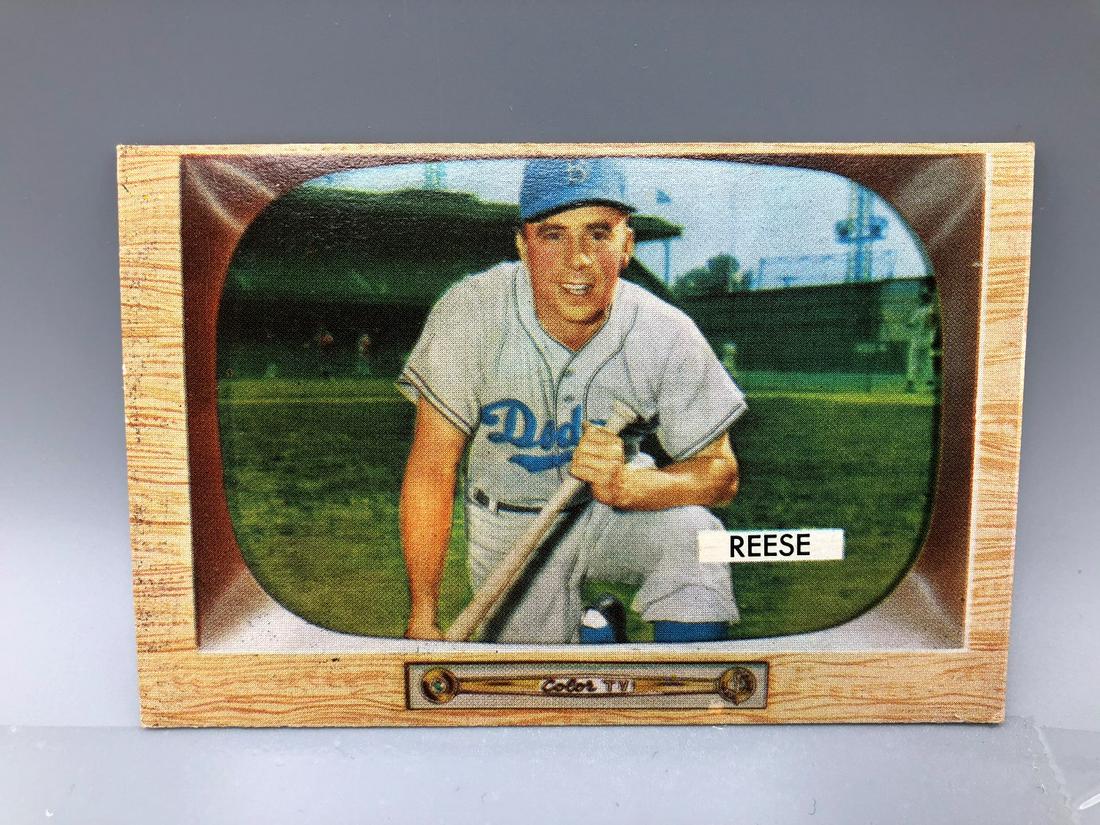 1955 Bowman Pee Wee Reese #37 HOF (1 of 2)