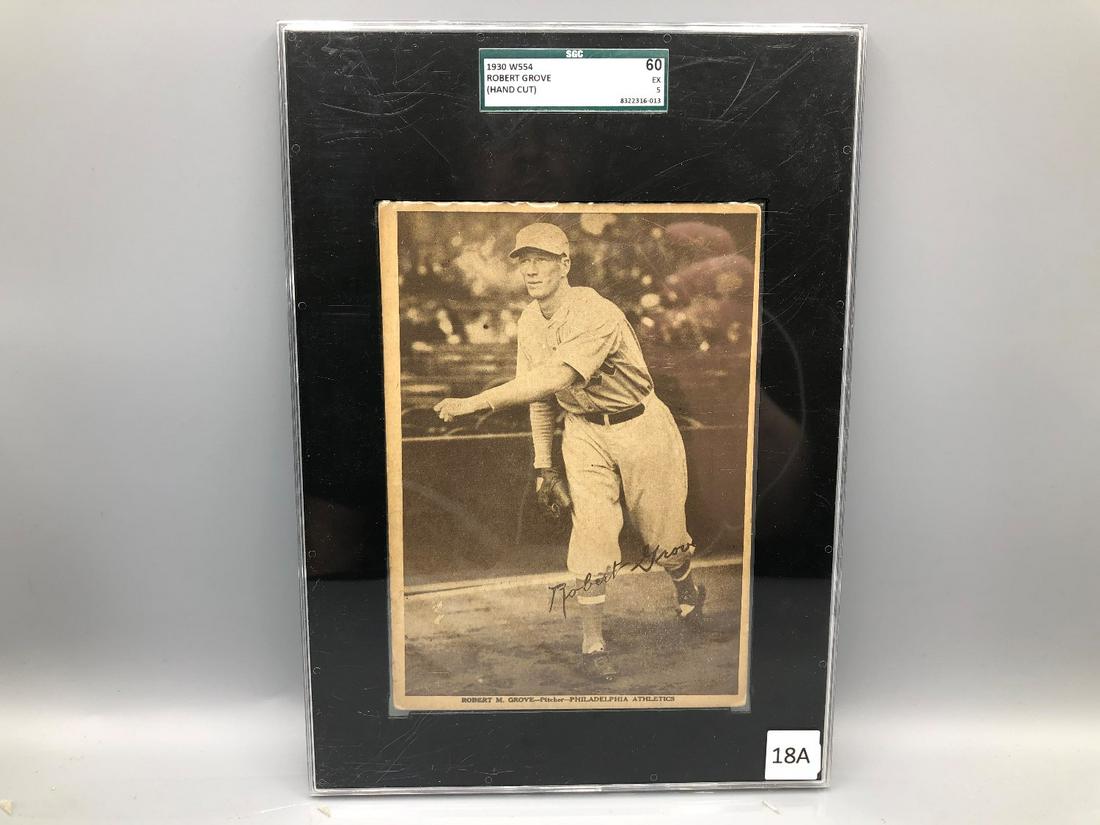 1930 Lefty Grove W554 SGC 60 Rare!!! HOF: 1930 Lefty Grove W554 SGC 60 Rare!!! HOF
