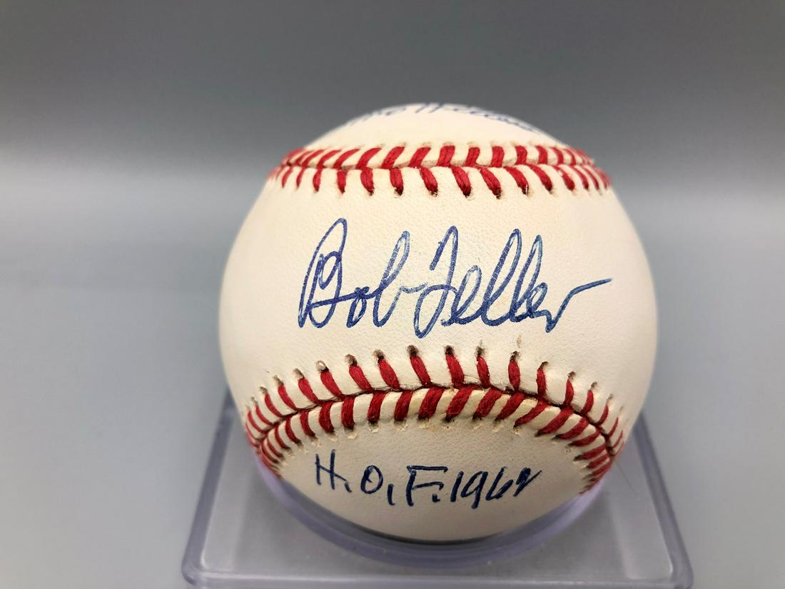 Bob Feller Autographed Official American League (1 of 5)