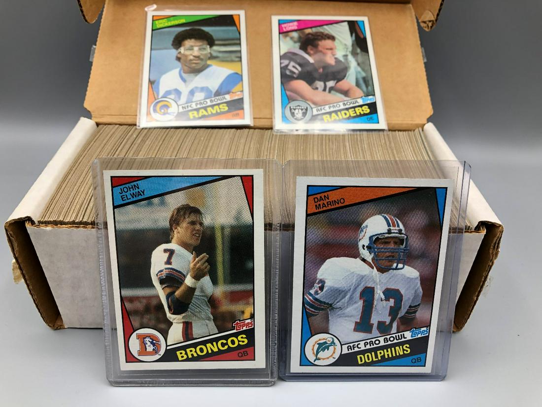 1984 Topps Football Complete Set - Dan Marino, John (1 of 3)