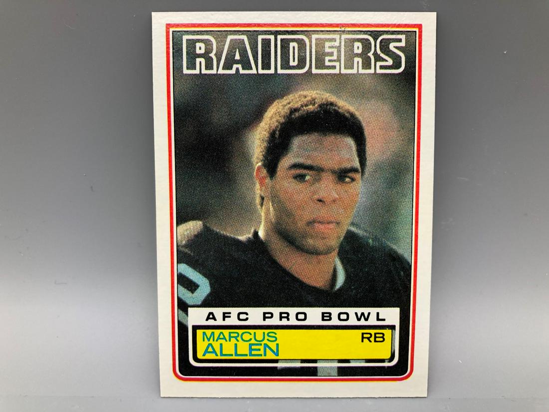 1983 Topps Marcus Allen #294 Rookie Card (1 of 2)