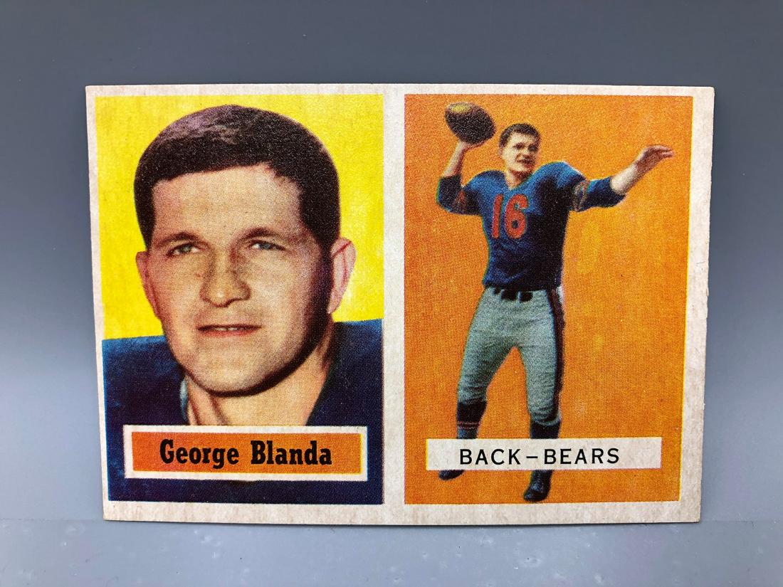 1957 Topps George Blanda #31 (1 of 2)
