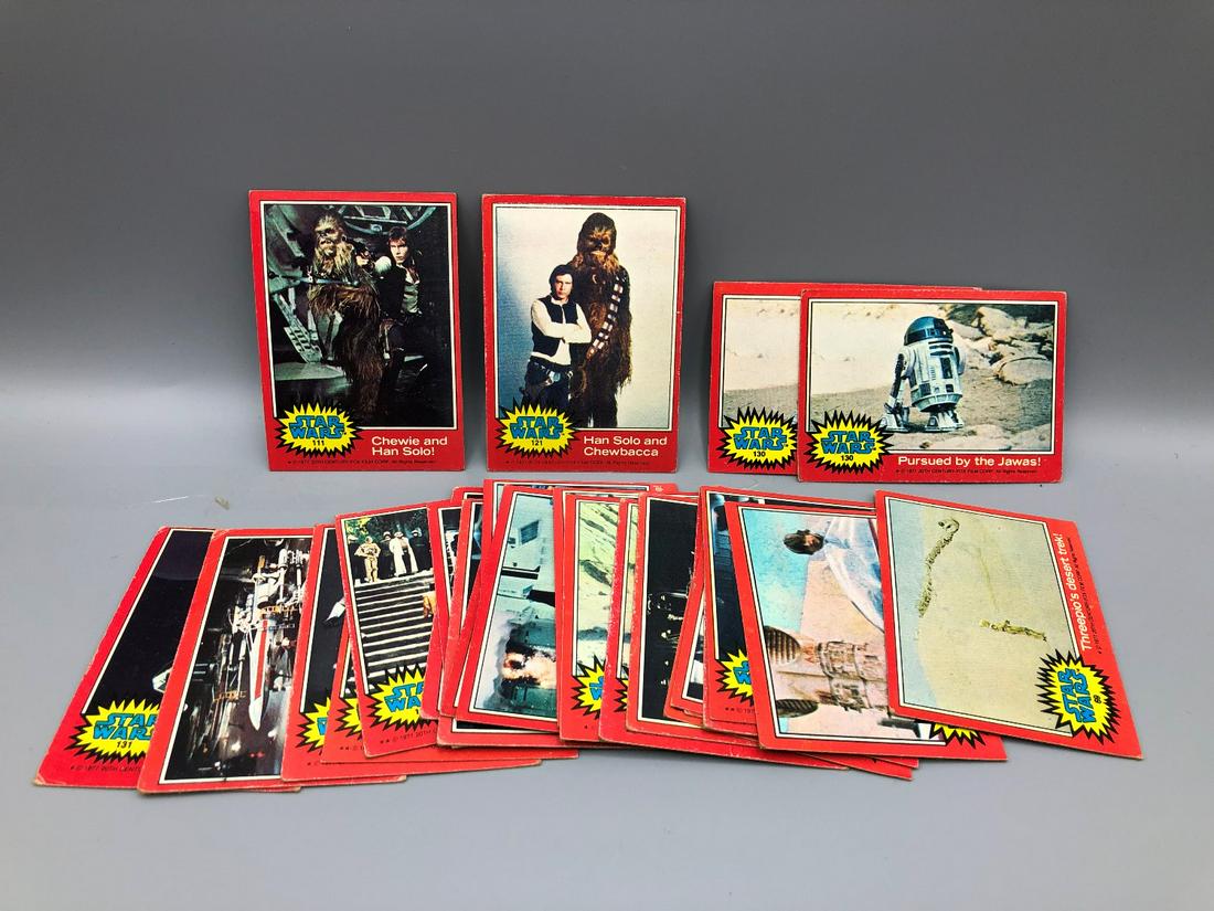 lot of 26 vintage star wars cards, series 2 (1 of 1)