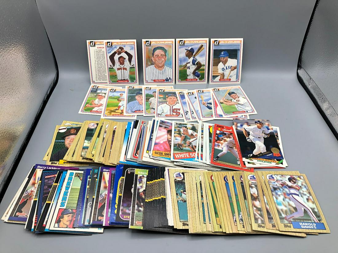 lot of over 200, 80's baseball hall of famers: Larkin,: lot of over 200, 80's baseball hall of famers: Larkin, Carlton,seaver, Ozzie,Fisk,and many others