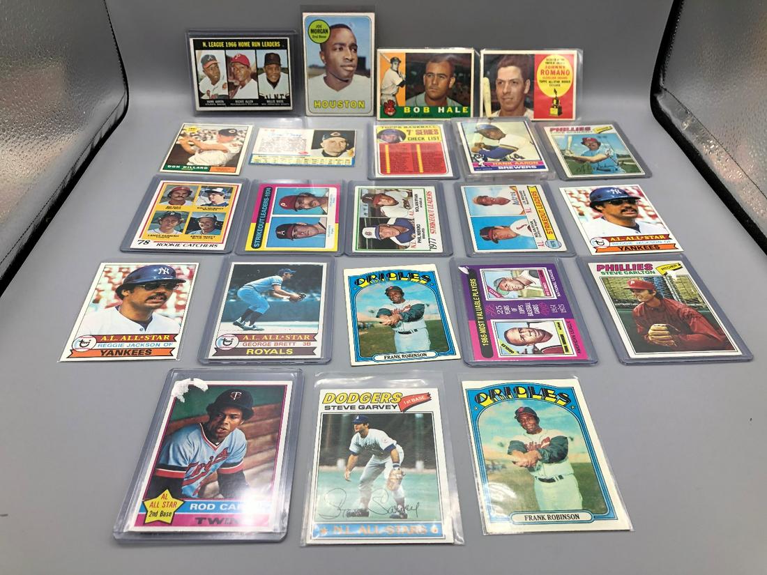 1960's & 1970's Topps Baseball Card Lot - Hank (1 of 6)