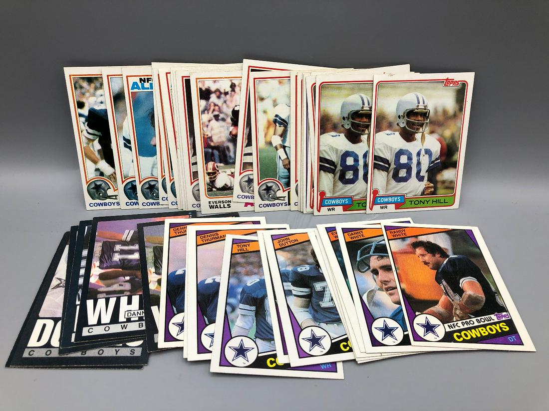 lot of 40 early 80's Dallas cowboys: Randy and Danny: lot of 40 early 80's Dallas cowboys: Randy and Danny white, everson walls,Tony hill,etc