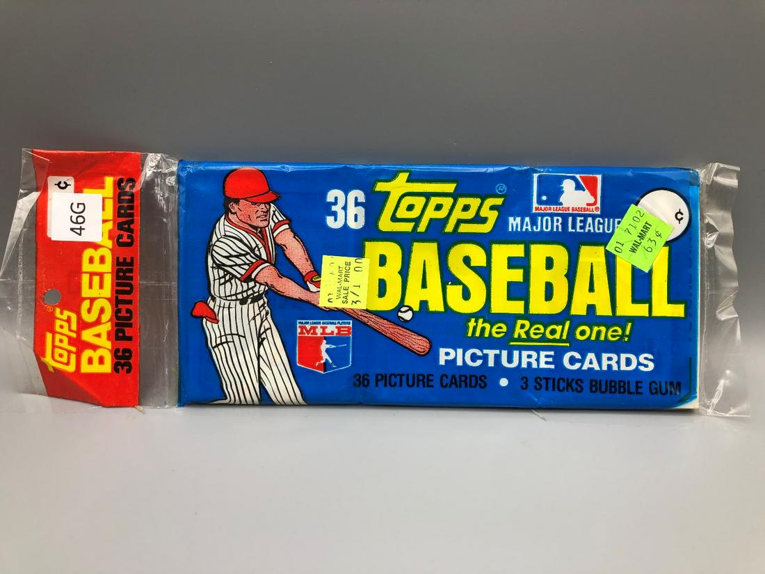 1982 Topps Baseball Grocery Rack Pack Eddie Murray (1 of 2)