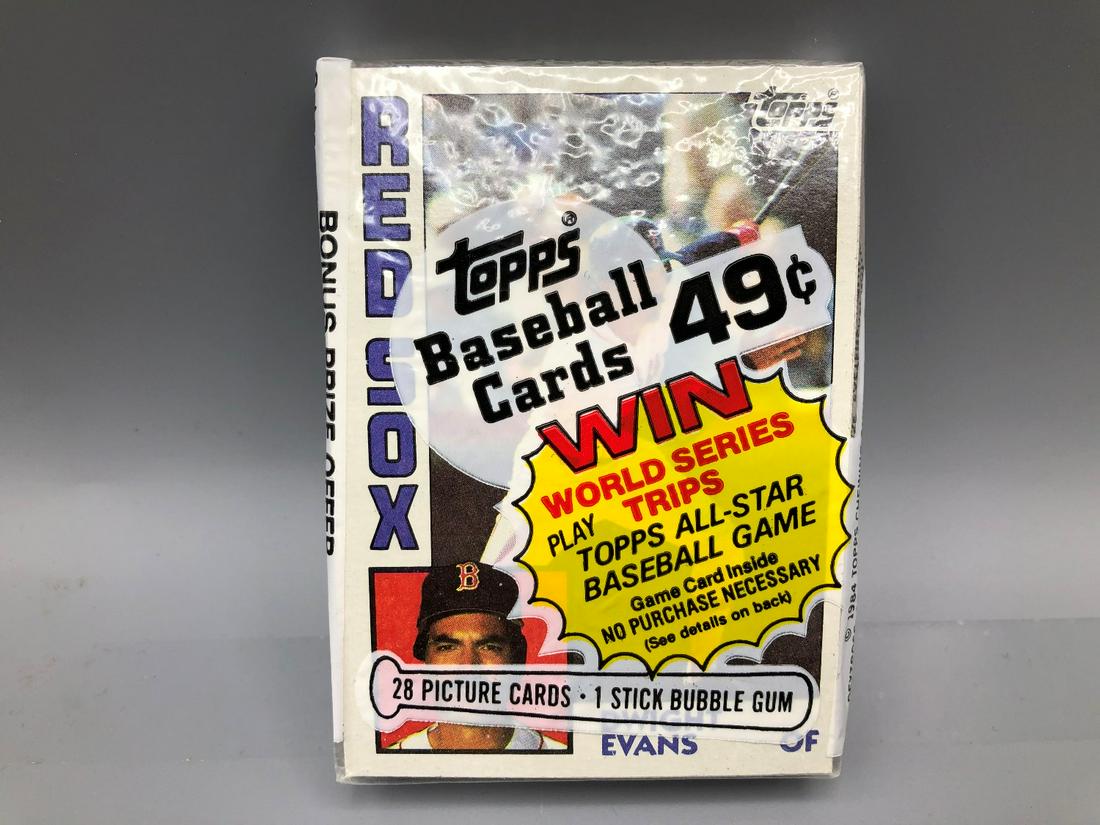 1984 Topps Baseball Cello Pack (1 of 2)