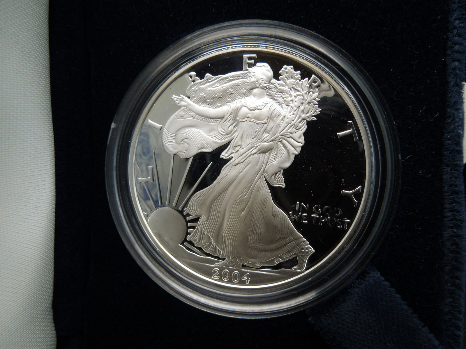 2006-W American Silver Eagle.  GEM Proof in government (1 of 3)