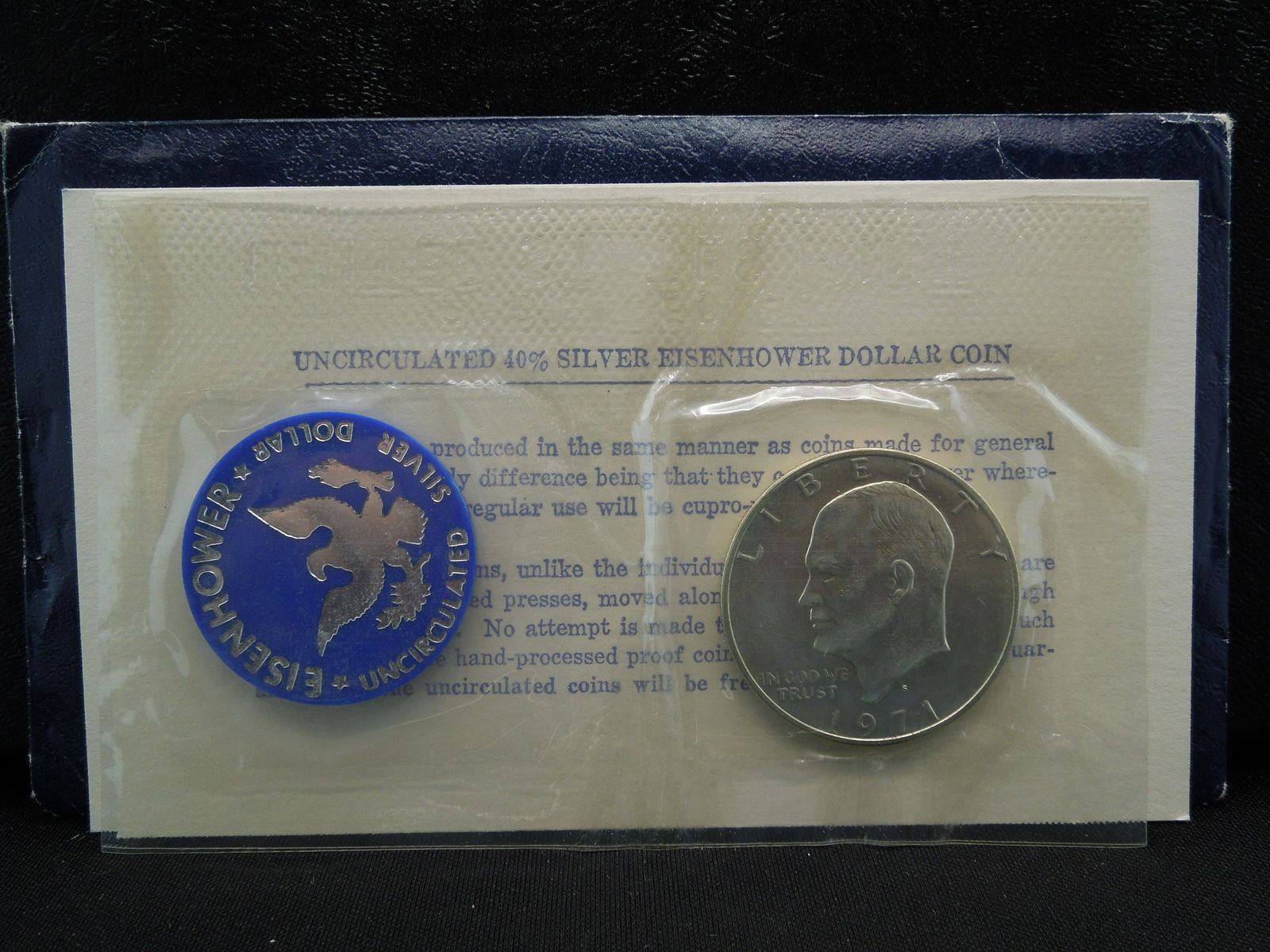1971-S Silver Ike Dollar in Original Packaging (1 of 4)