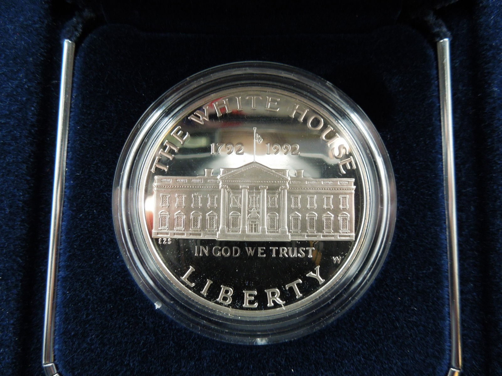 1992-W White Houser Silver Dollar.  GEM Proof in (1 of 6)