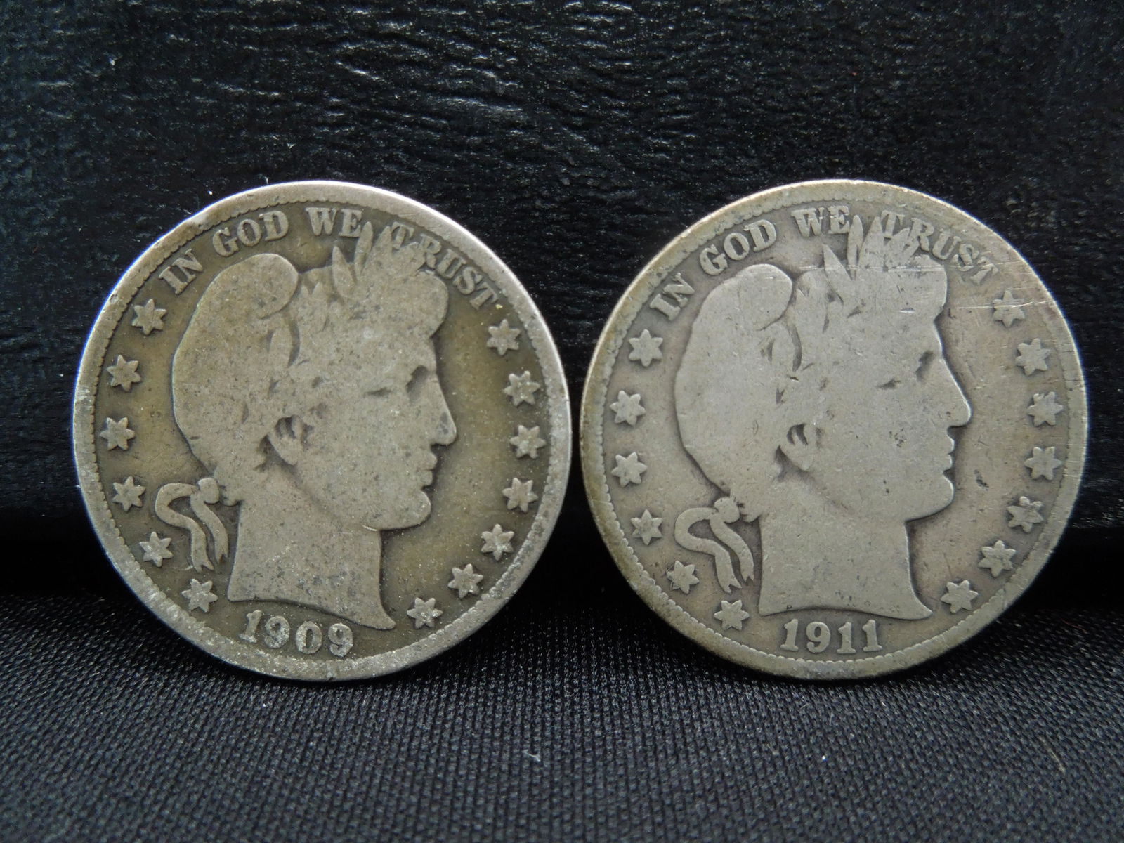 1909/1911 Barber Half Dollars - 90% Silver (1 of 2)