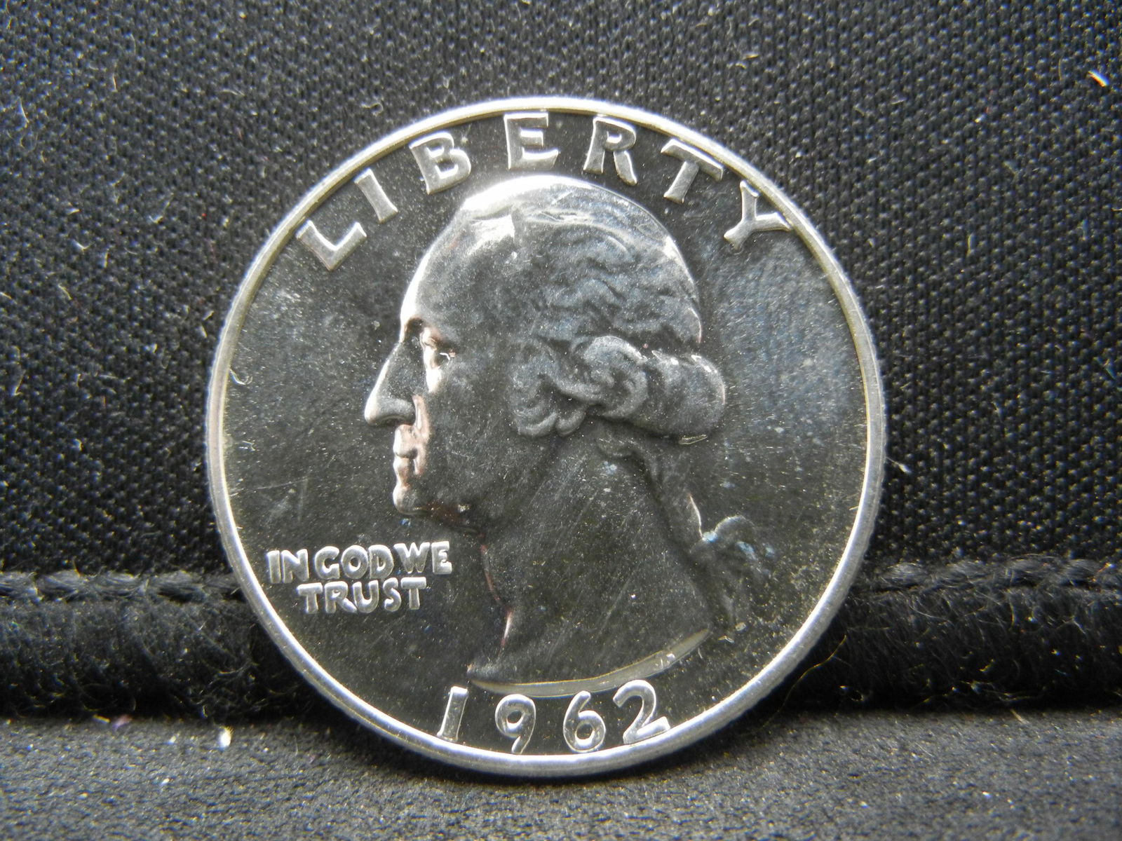 1962 Proof SILVER Washington Quarter (1 of 2)