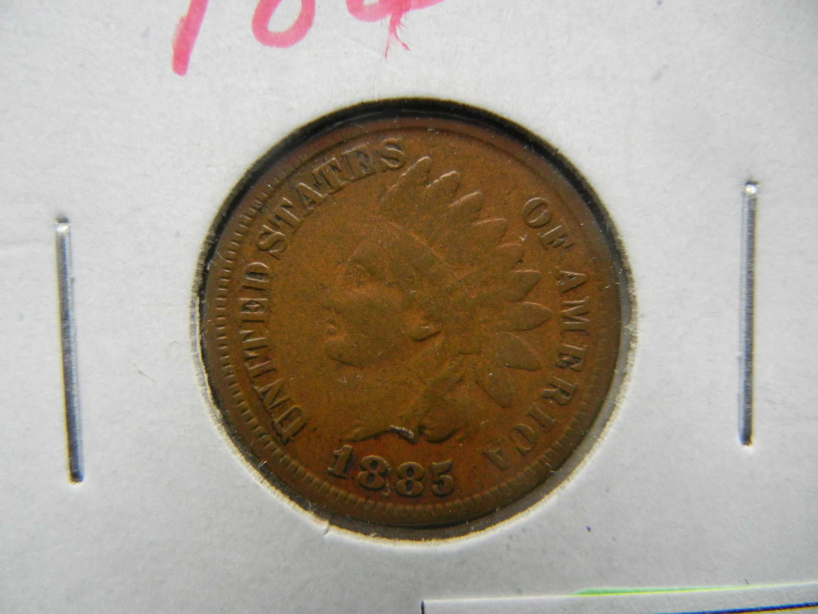 1885 Indian Head Cent Full Liberty Tough Date (1 of 3)