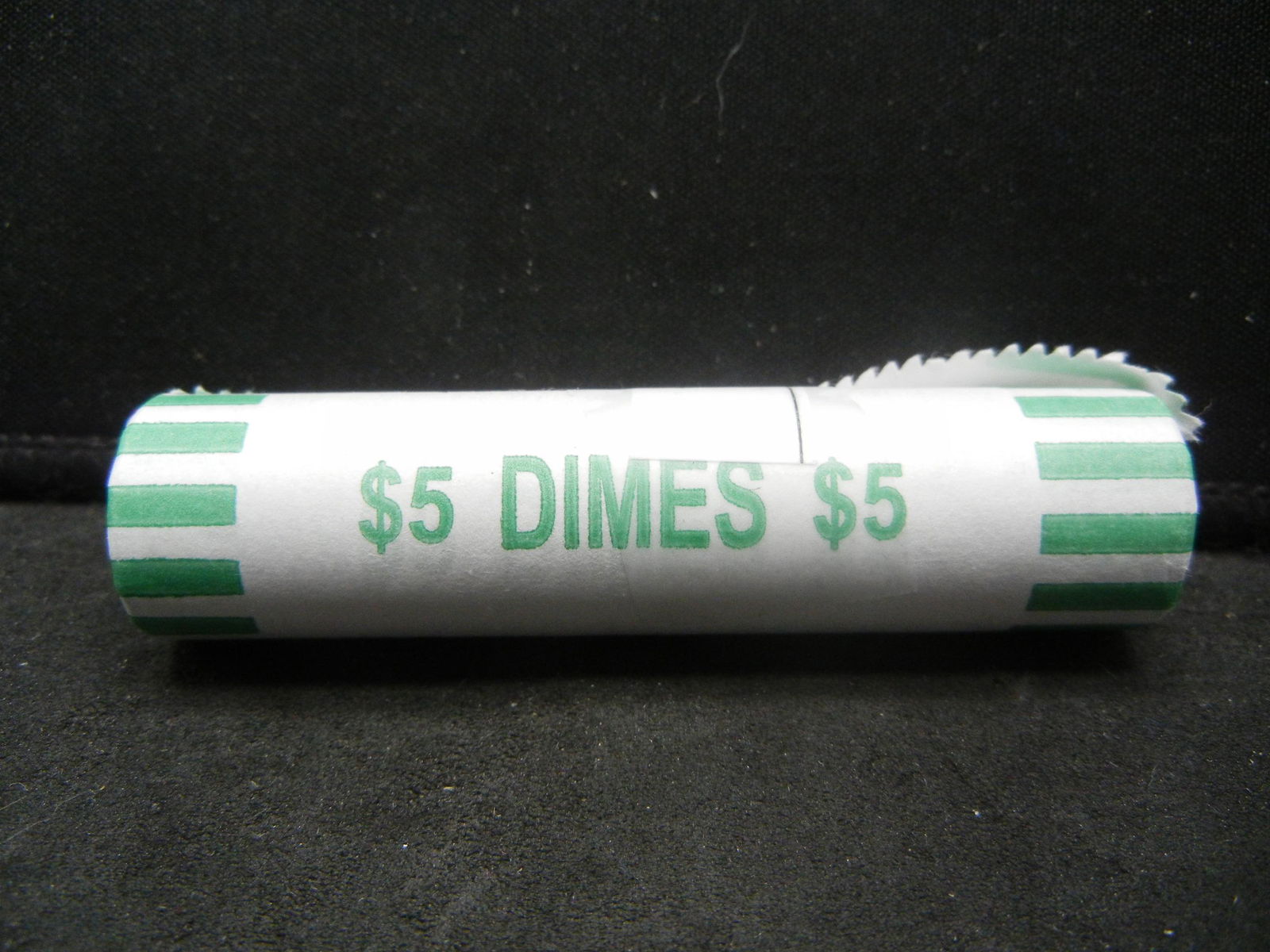 1987-D BU Roll Roosevelt Dimes Paper Wrapped (1 of 3)