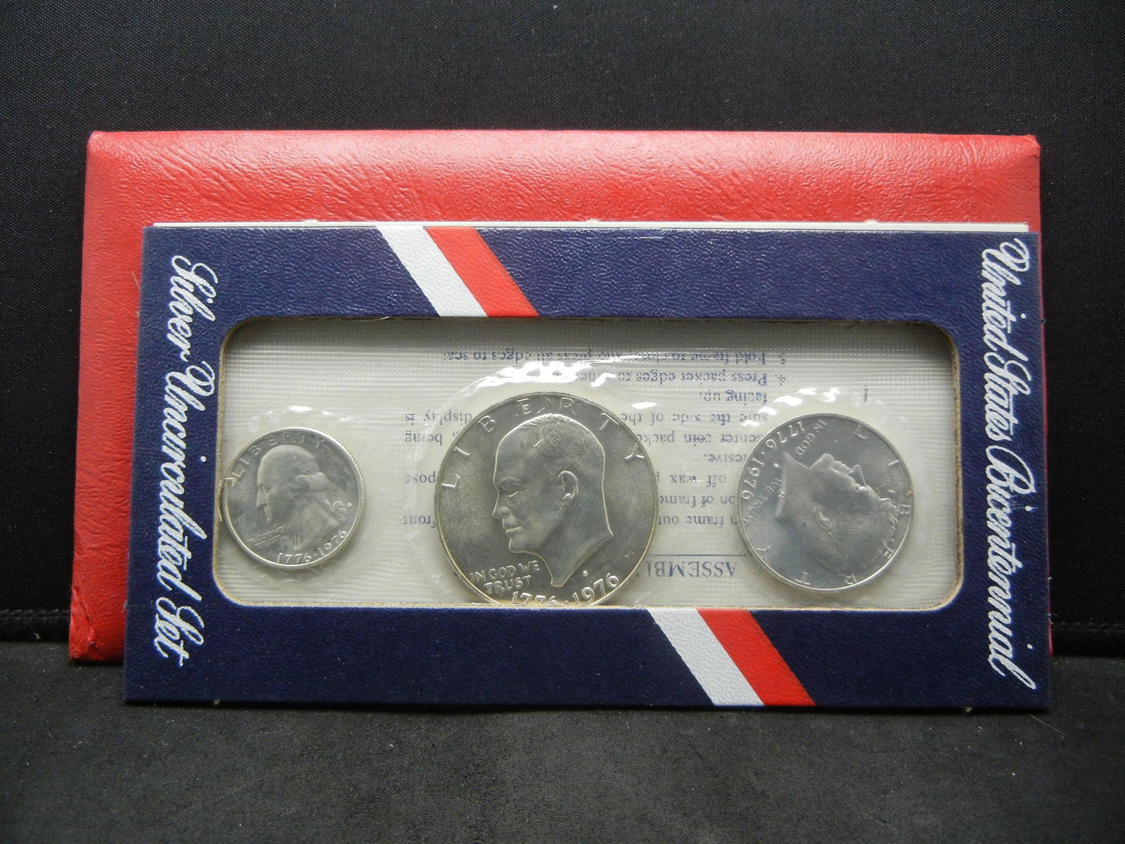 United States Bicentennial Silver Uncirculated Set: YES WE SHIP ALL COINS - $3.50 PLUS INSURANCE FOR ONE COIN for FIRST CLASS MAIL. We will combine shipping if multiple coins are purchased! Small flat rate $7.25 - Med Flat rate $13.95 - Large Flat Rate