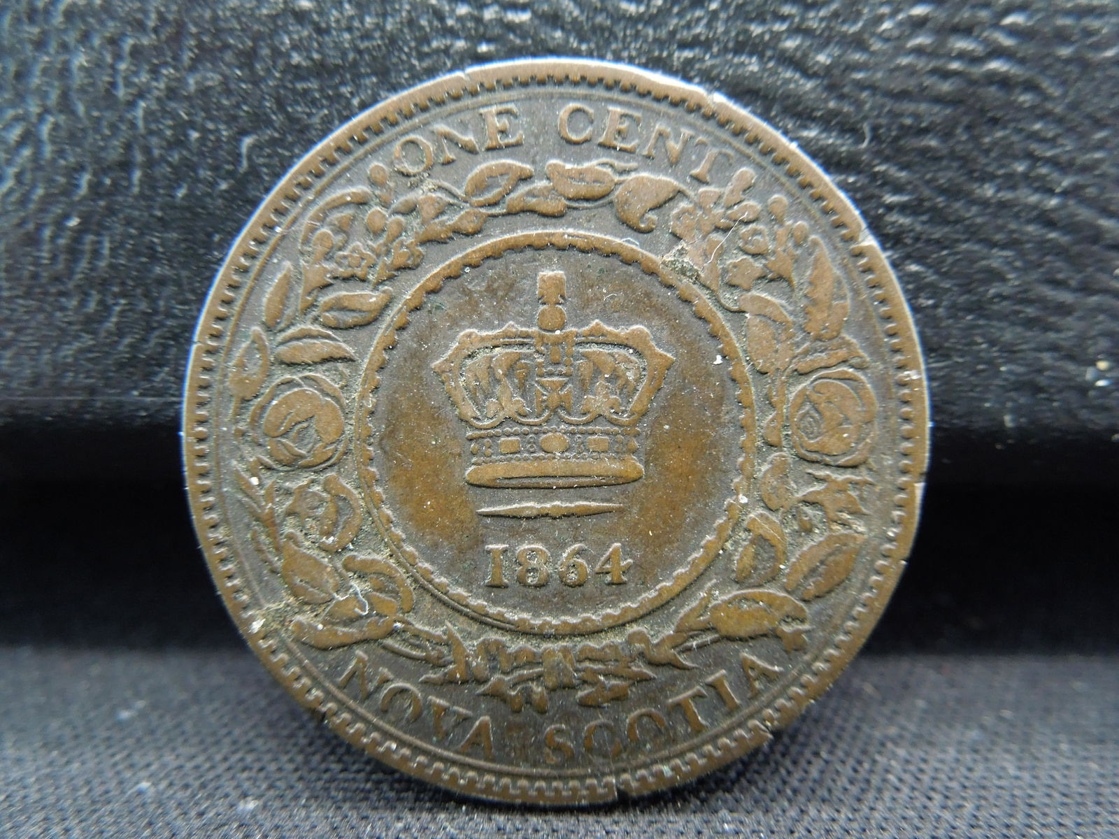 1864 Novia Scotia One Cent (1 of 2)