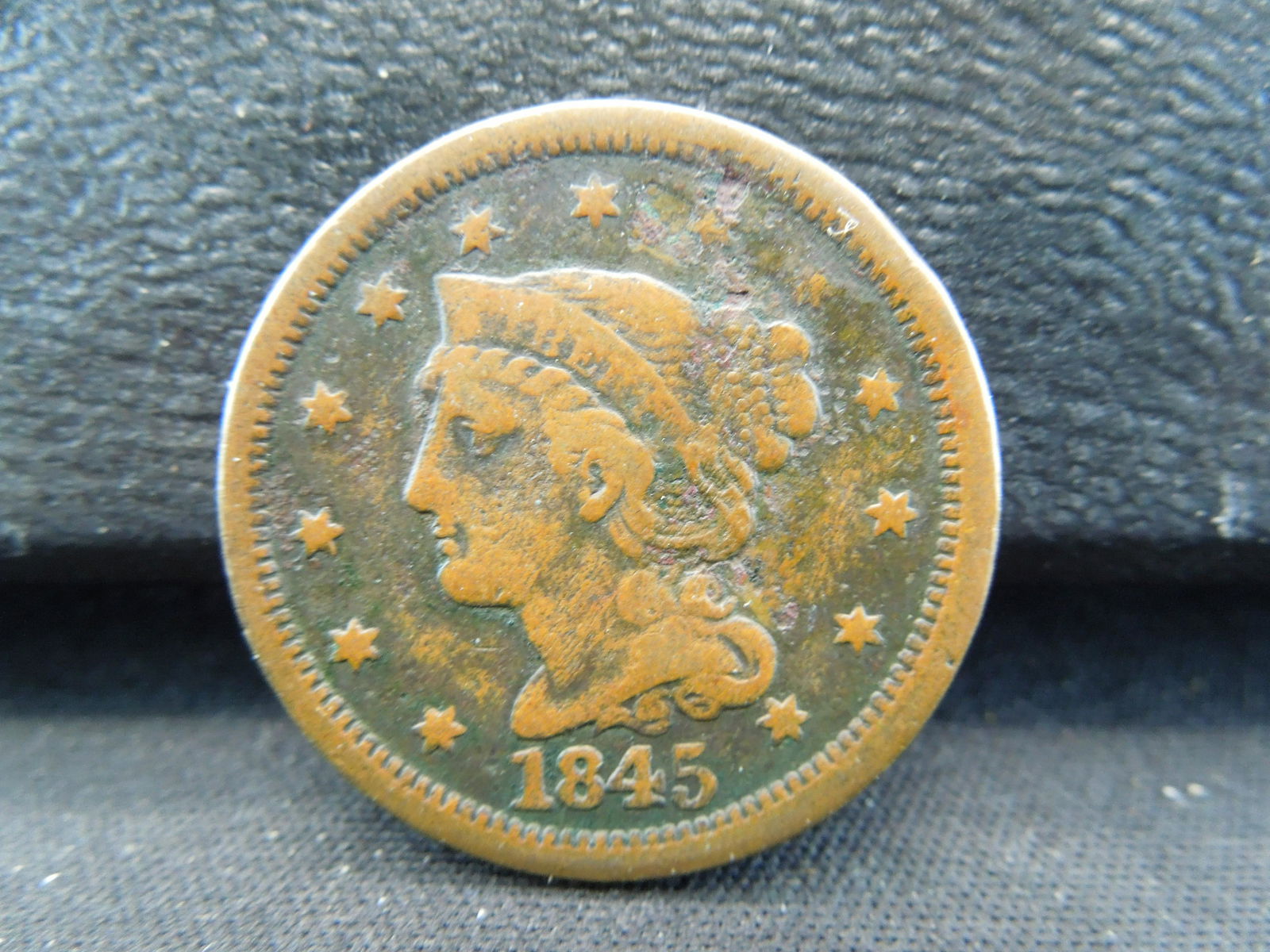 1845 Large Cent (1 of 2)