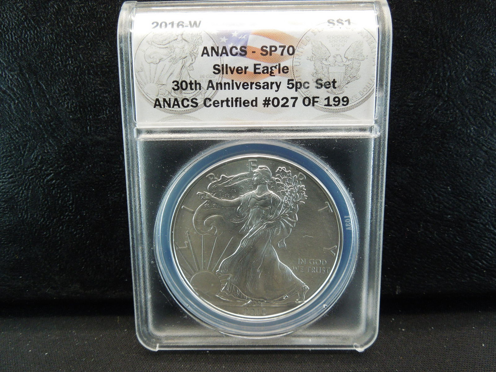 2016 W Silver Amercian Eagle SP70 Very Limited (1 of 5)