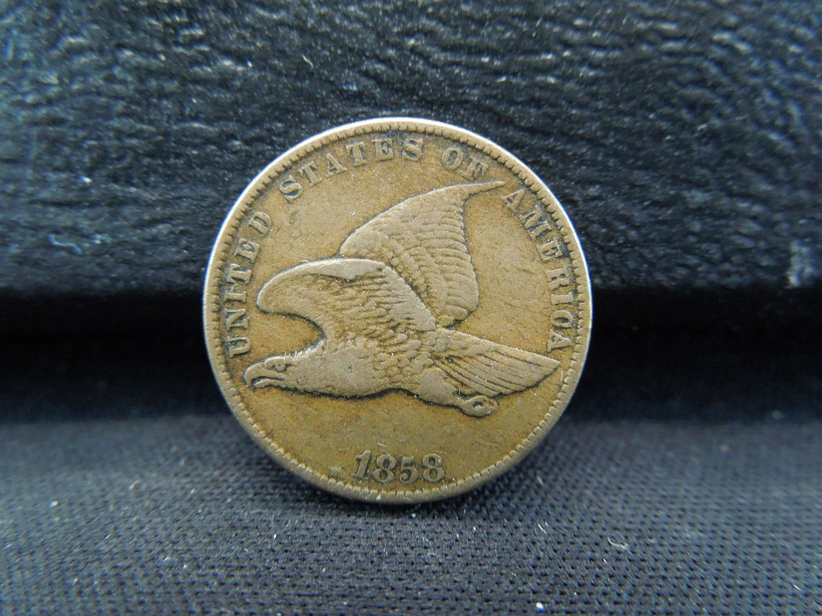 1858 Flying Eagle Cent Strong Details (1 of 2)