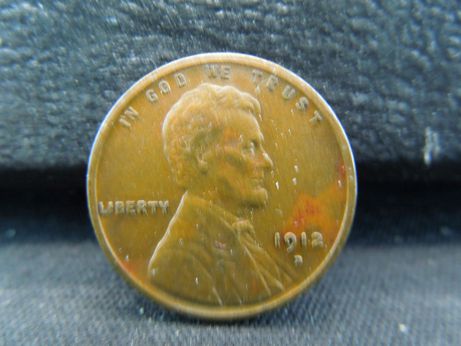 1912 D Lincoln Cent XF/AU Semi Key Date (1 of 2)