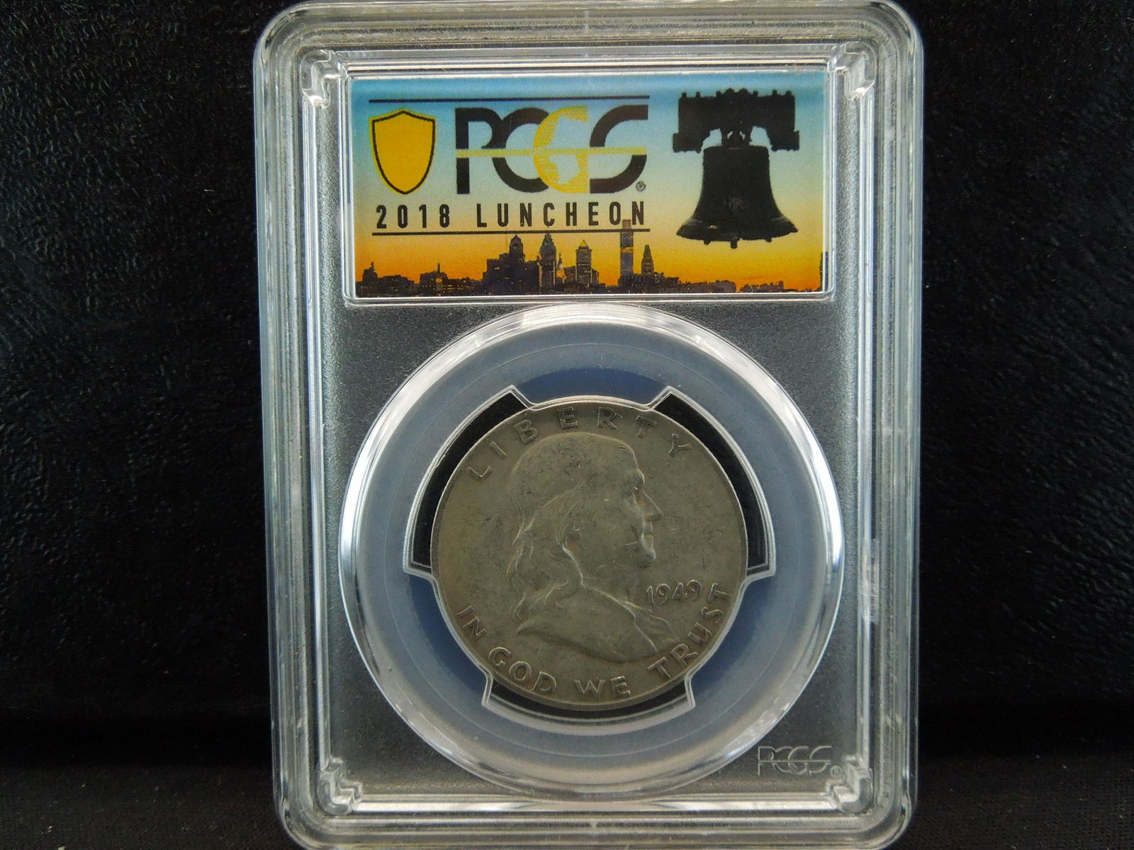 1949 Franklin Half Dollar PCGS Luncheon August 17, 2018 (1 of 3)