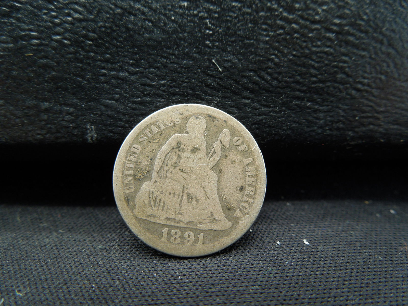 1891 Seated Dime (1 of 2)