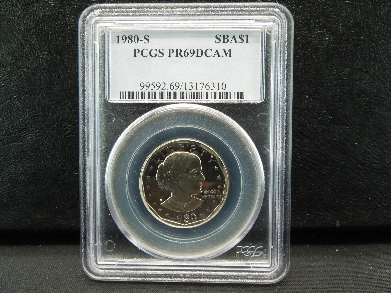 1980 S Susan B Anthony PCGS PR69 DCAM: 1980 S Susan B Anthony PCGS PR69 DCAM
