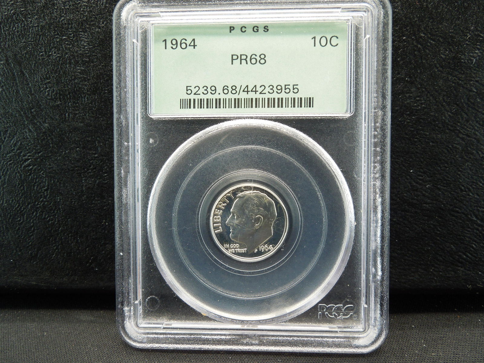 1964 Silver Roosevelt Dime PCGS PR68 (1 of 4)