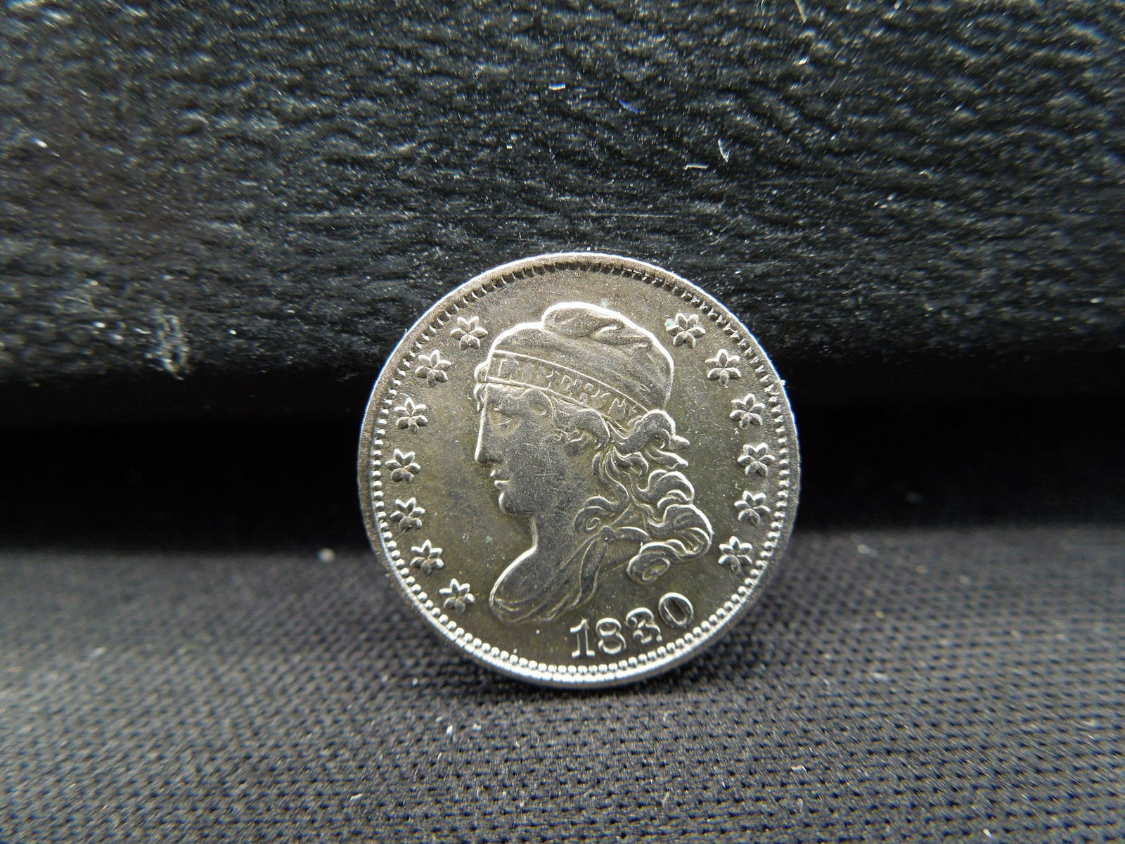1830 Capped Bust Half Dime AU (1 of 2)