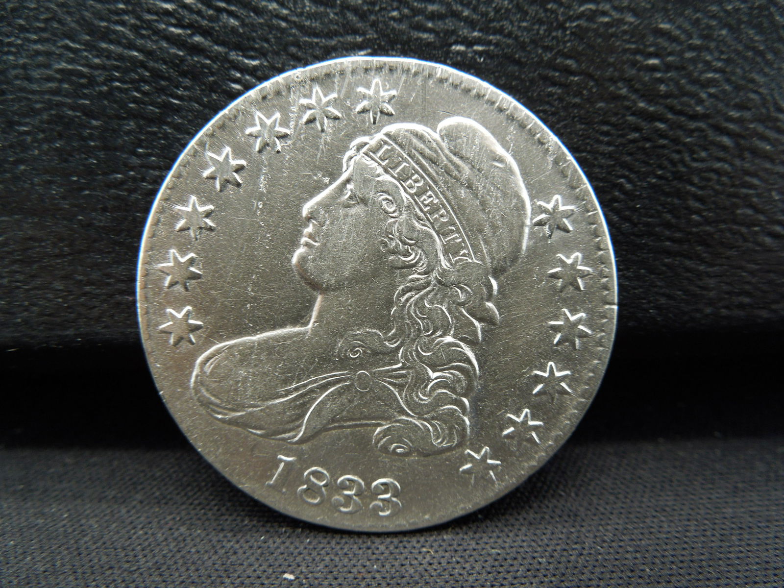 1833 Capped Bust Half Dollar XF/AU (1 of 2)