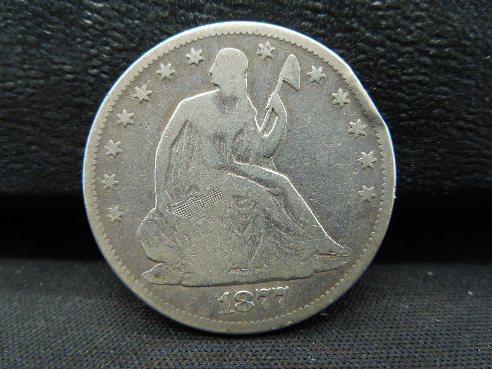 1877 Seated Half Dollar (1 of 2)