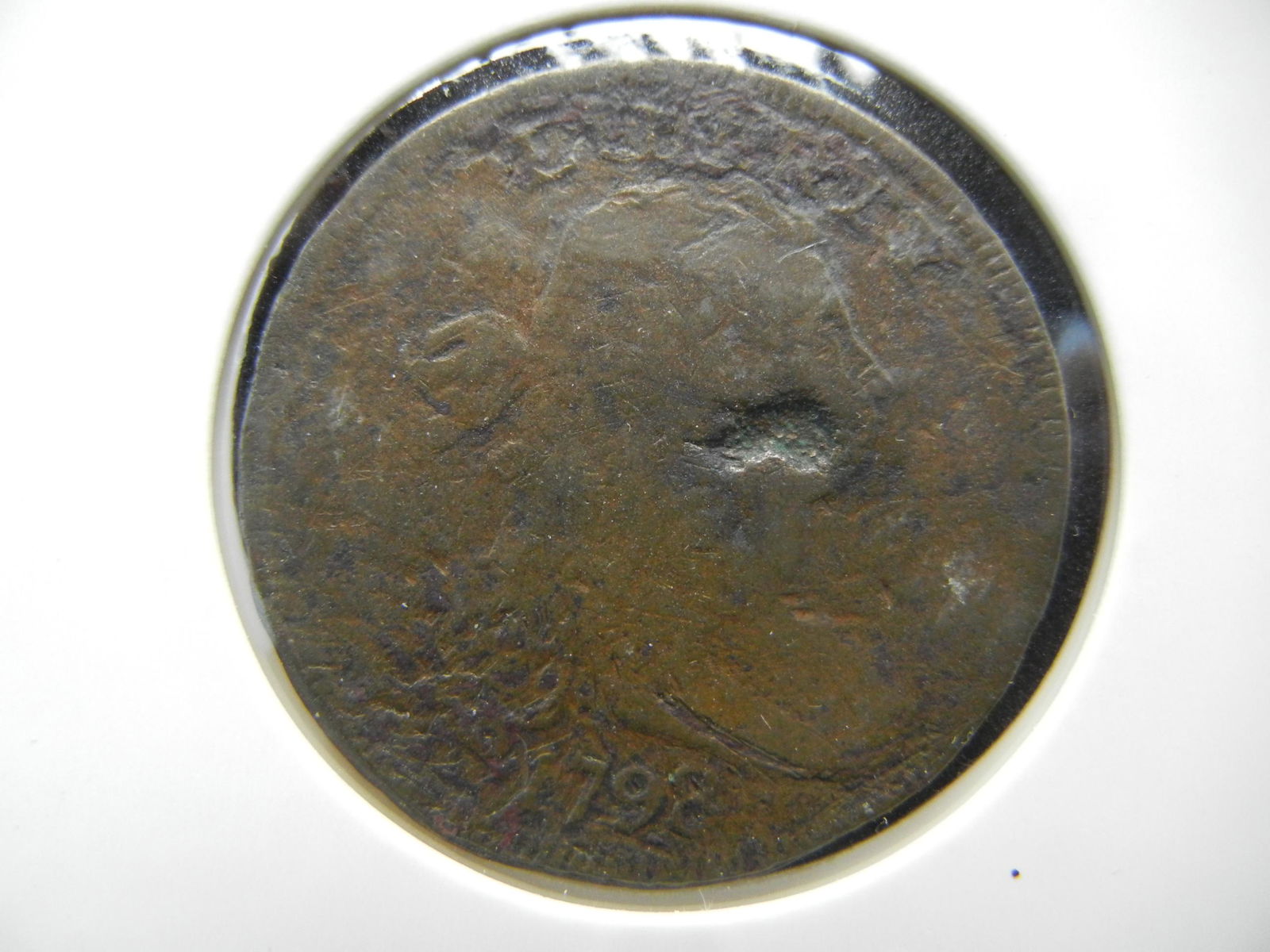 1798 Draped Bust Cent (1 of 3)