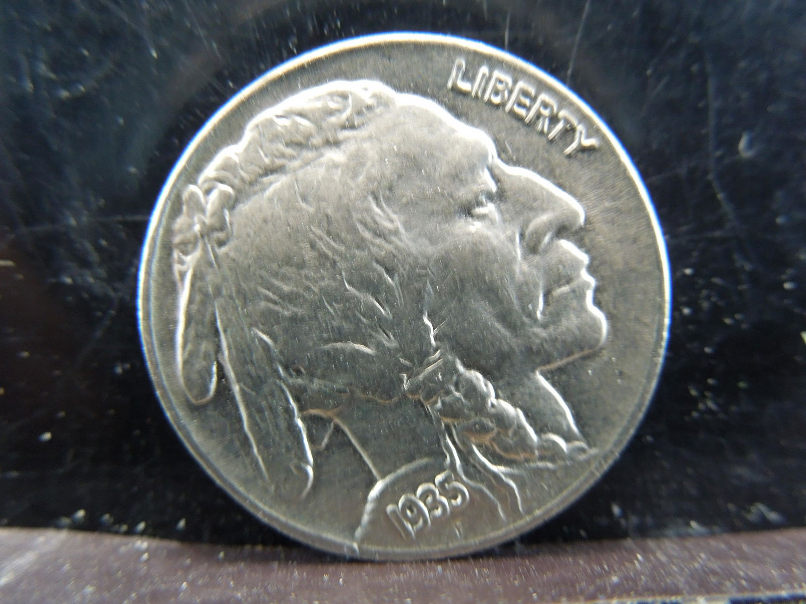 1935 Buffalo Nickel,Uncirculated (1 of 2)