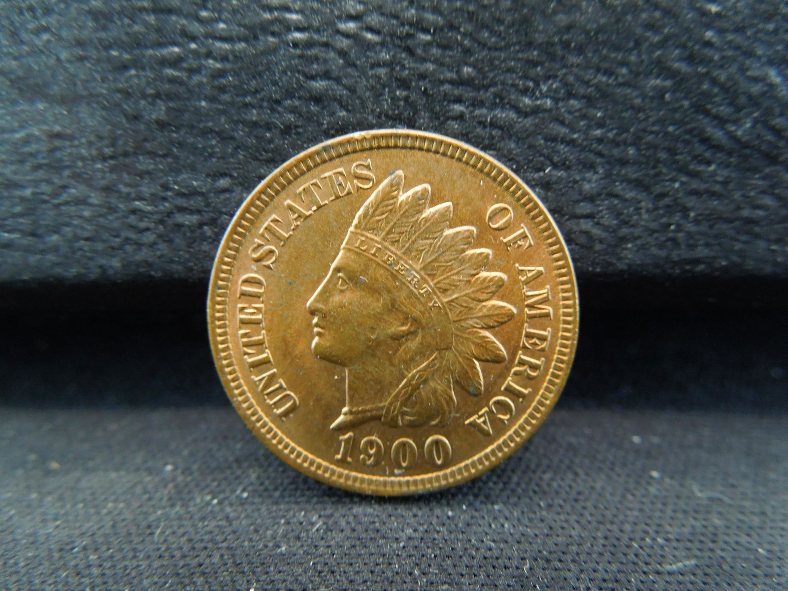 1900 Indian Cent Uncirculated Red Blazer (1 of 2)