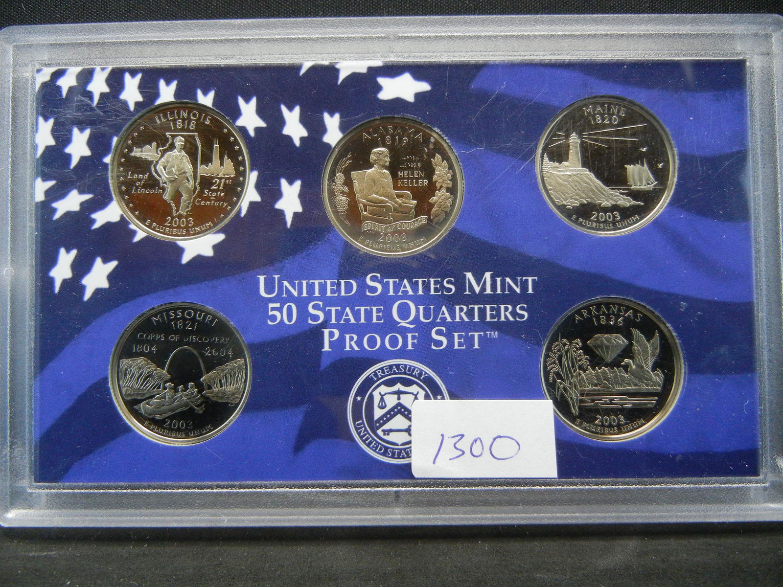 2003-S U.S. Mint State Quarters Proof Set (1 of 2)