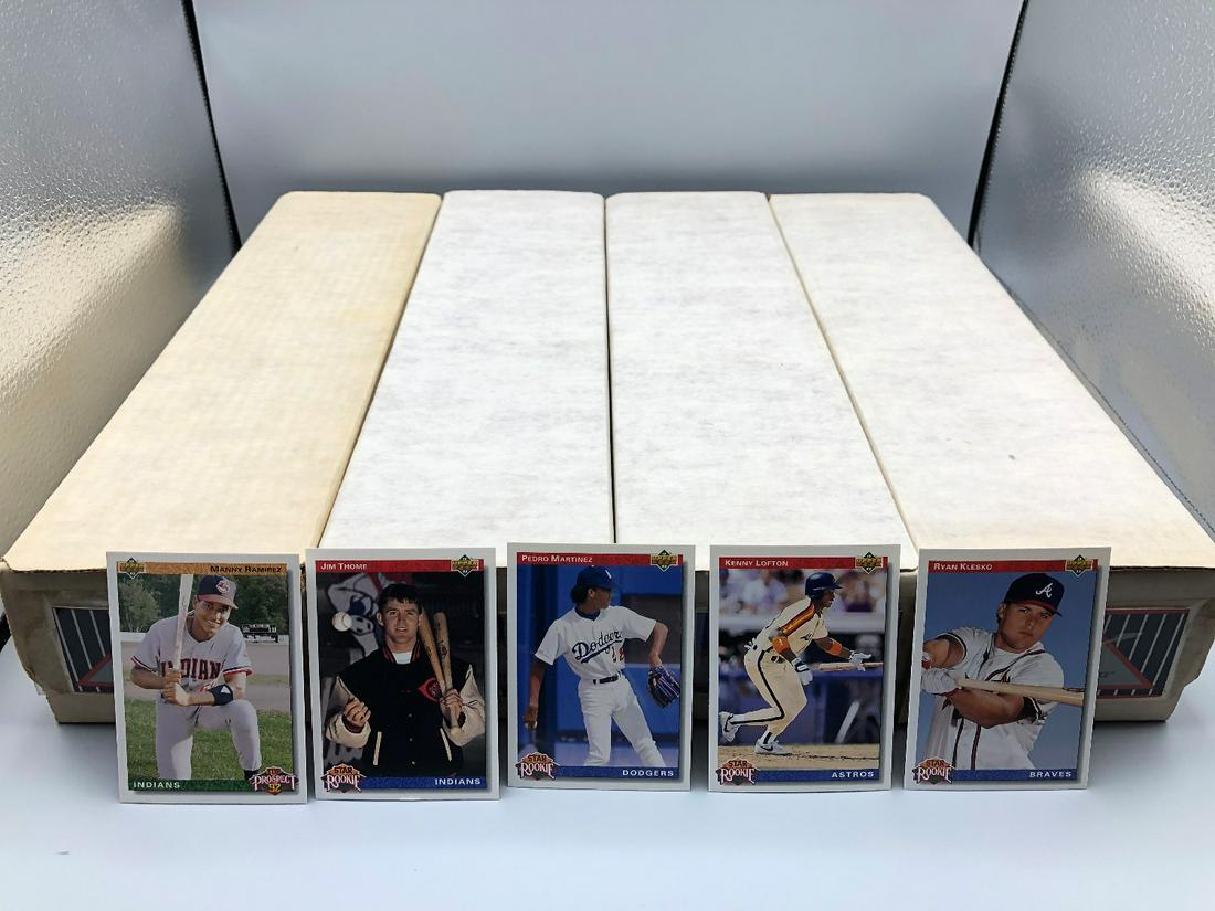 Lot of 4 1992 upper deck baseball sets - Manny Ramirez (1 of 1)