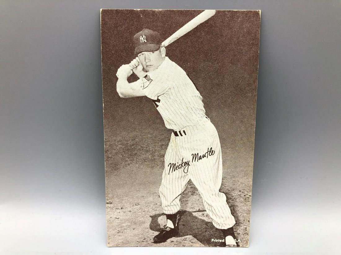 1947-66 Exhibits Mickey Mantle Pinstripes HOF (1 of 2)