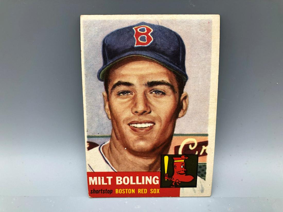 1953 Topps Milt Bolling #280 Rookie Short Print: 1953 Topps Milt Bolling #280 Rookie Short Print
