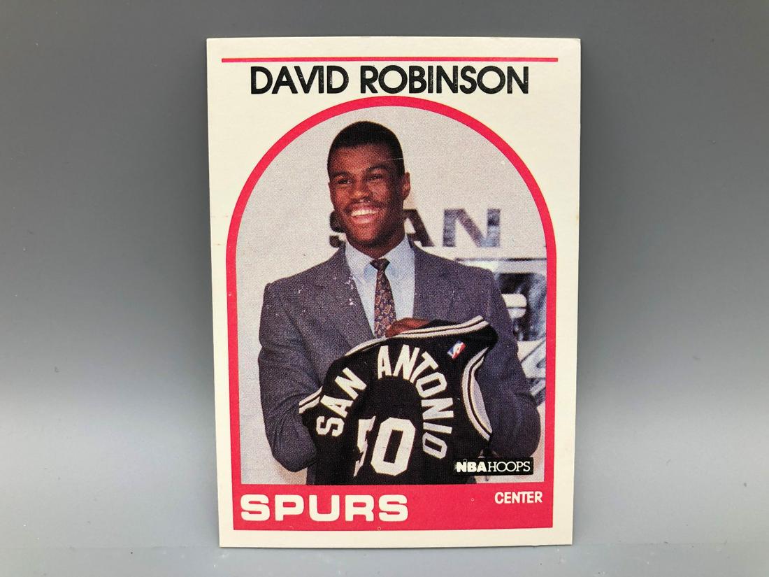 1989-90 Hoops David Robinson #138 Rookie Card: 1989-90 Hoops David Robinson #138 Rookie Card
