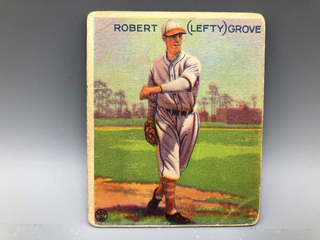 1933 Goudey Lefty Grove #220 HOF: 1933 Goudey Lefty Grove #220 HOF